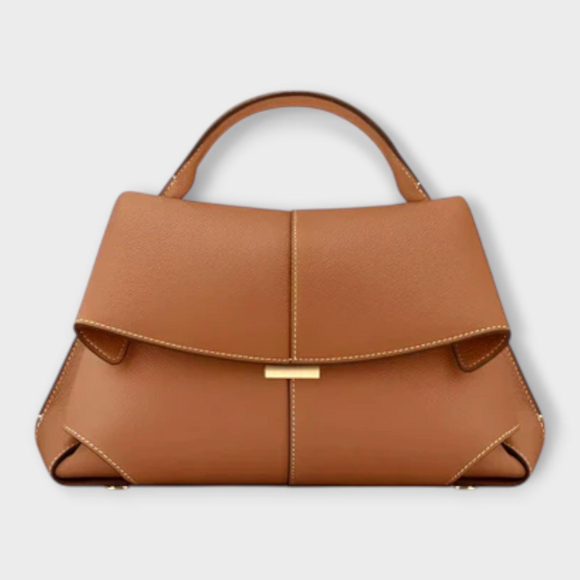 Structured Top Handle Handbag with Clean Lines and Smooth Finish for Sophisticated Everyday Elegance | Koossa
