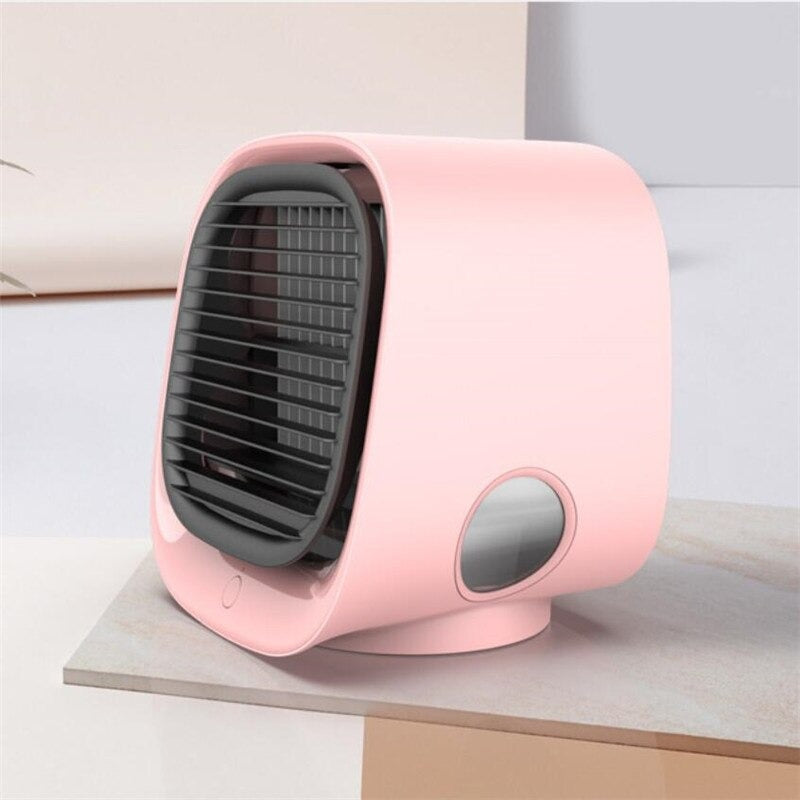 Refroidisseur d'air portable USB à évaporation d'eau 300 ml avec LED multicolore pour voiture et bureau | Koossa