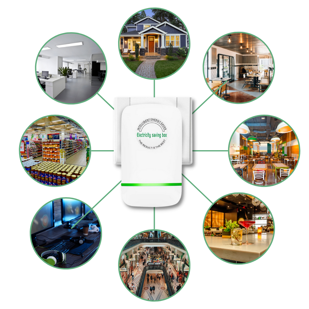 Plug-In Electricity Optimizer for Home Outlets – Voltage Stabilizer & Circuit Protection Device for Household Use | Lonoma