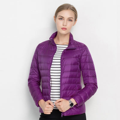 Women's Lightweight Quilted Puffer Jacket – Insulated Zip-Up Coat for Fall Winter | Lonoma