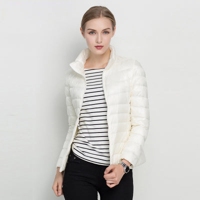 Women's Lightweight Quilted Puffer Jacket – Insulated Zip-Up Coat for Fall Winter | Lonoma