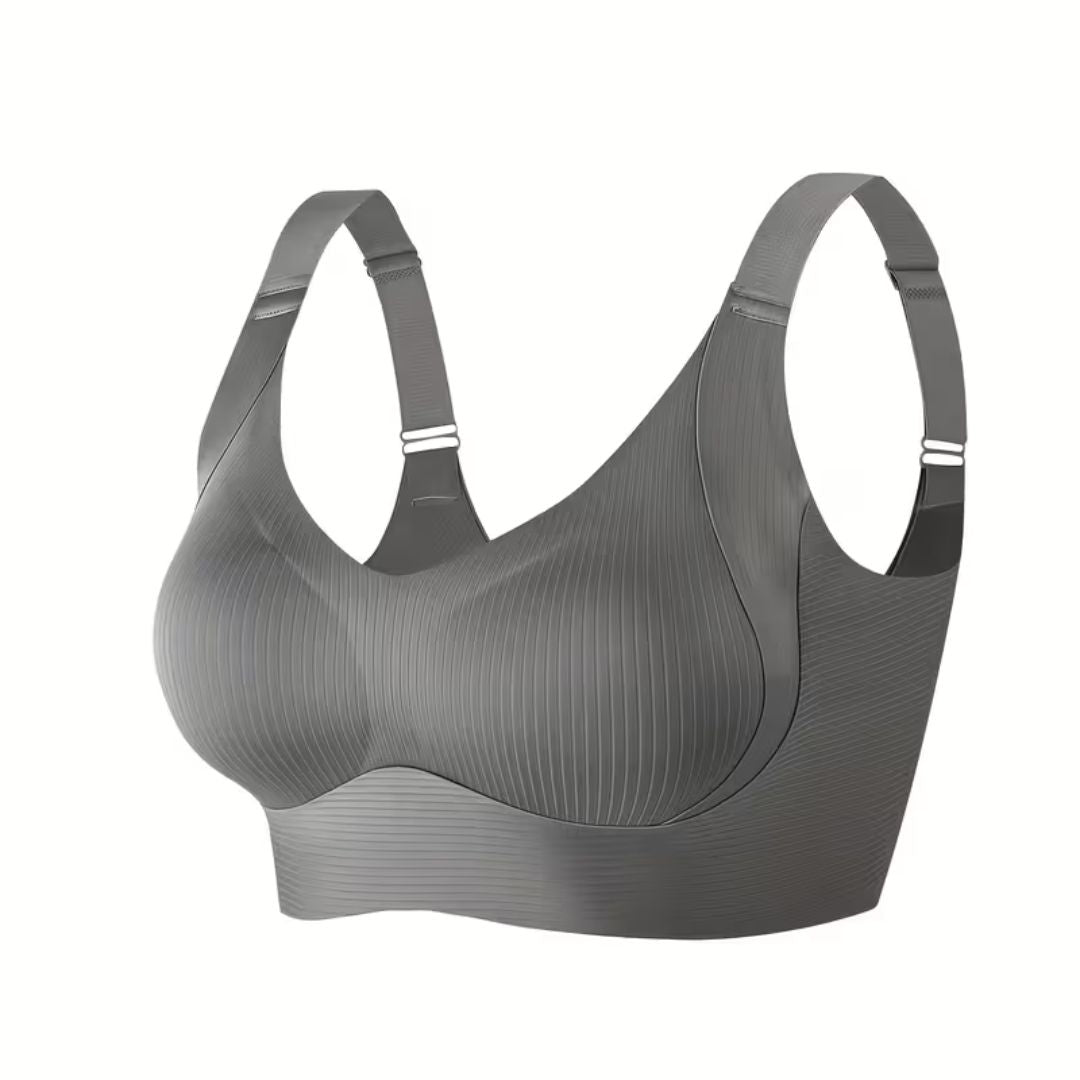 Wireless Support Bra with Removable Cups – Soft Comfort Sports & Everyday Bralette for Women in Black, Gray, Beige, Brown | Lonoma