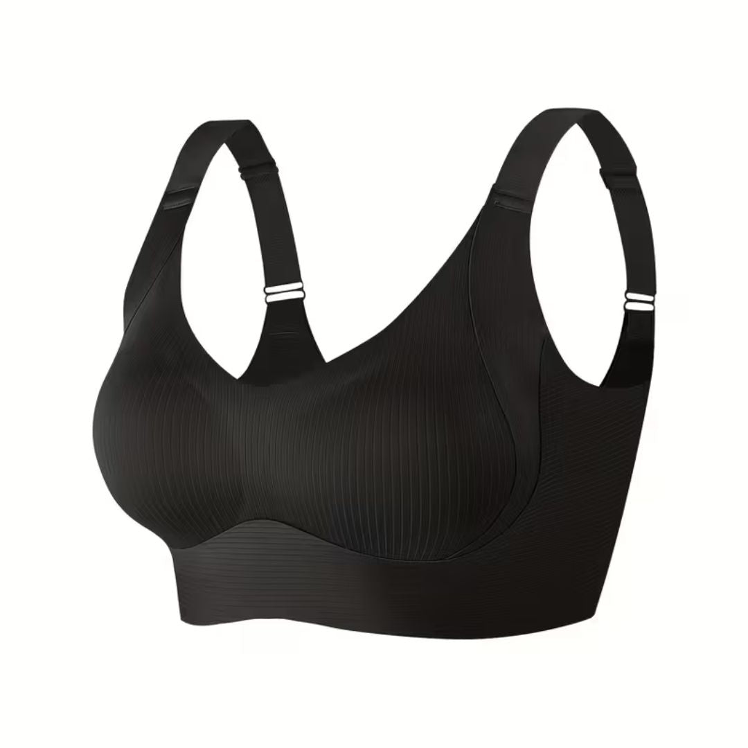 Wireless Support Bra with Removable Cups – Soft Comfort Sports & Everyday Bralette for Women in Black, Gray, Beige, Brown | Lonoma