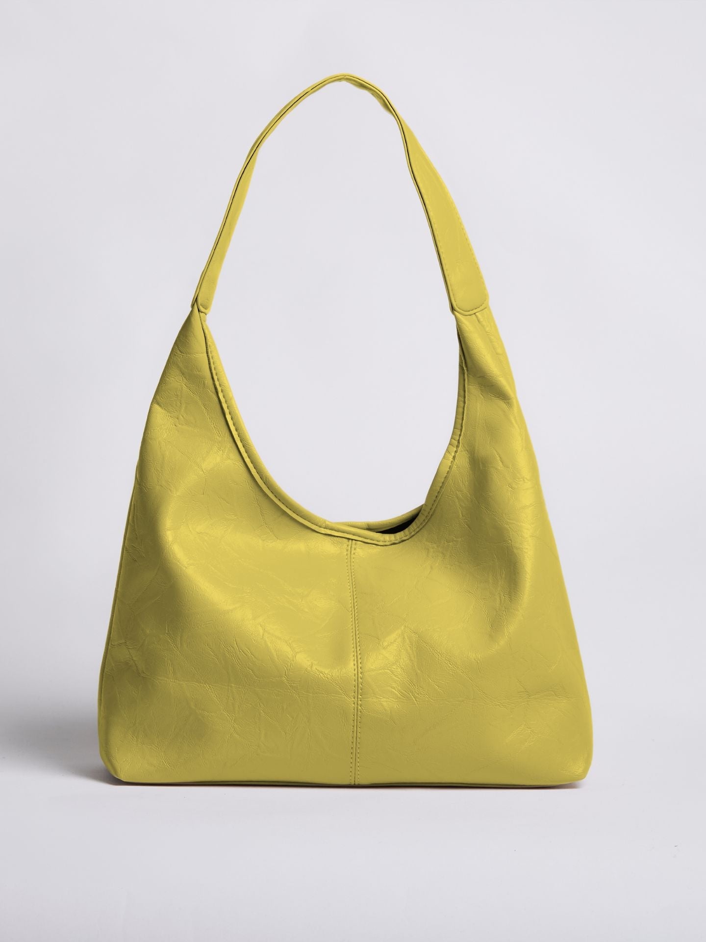 Soft Leather-Effect Tote Bag in Black with Matching Pouch | Spacious Everyday Shoulder Bag with Compartments | Koossa