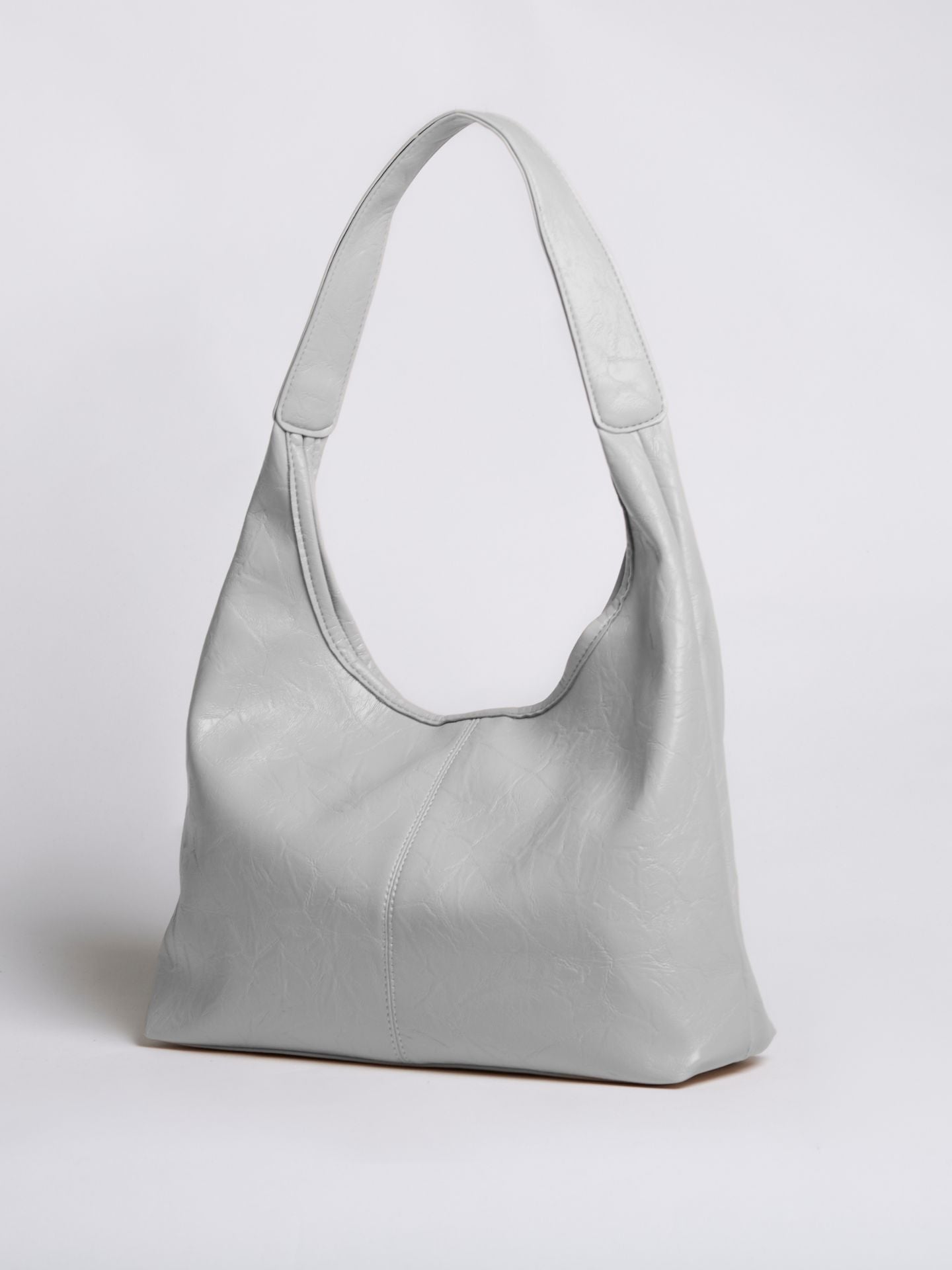 Soft Leather-Effect Tote Bag in Black with Matching Pouch | Spacious Everyday Shoulder Bag with Compartments | Koossa