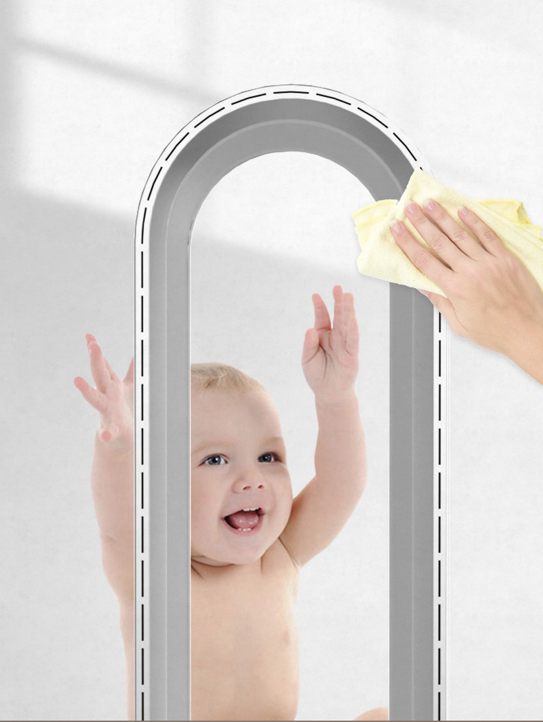 Rafraîchisseur évaporatif avec ioniseur et triple filtration HEPA UV pour air purifié intérieur blanc | Koossa