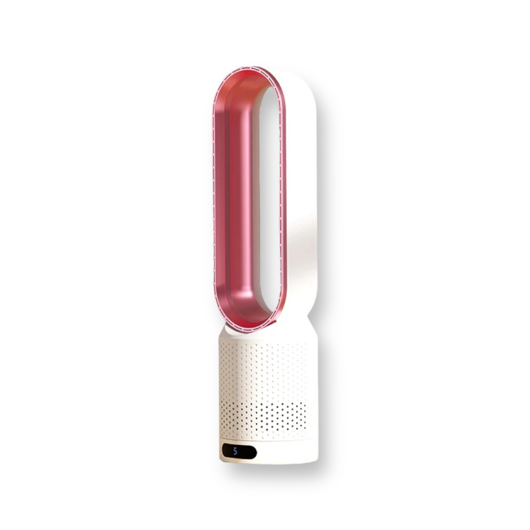 Rafraîchisseur évaporatif avec ioniseur et triple filtration HEPA UV pour air purifié intérieur blanc | Koossa