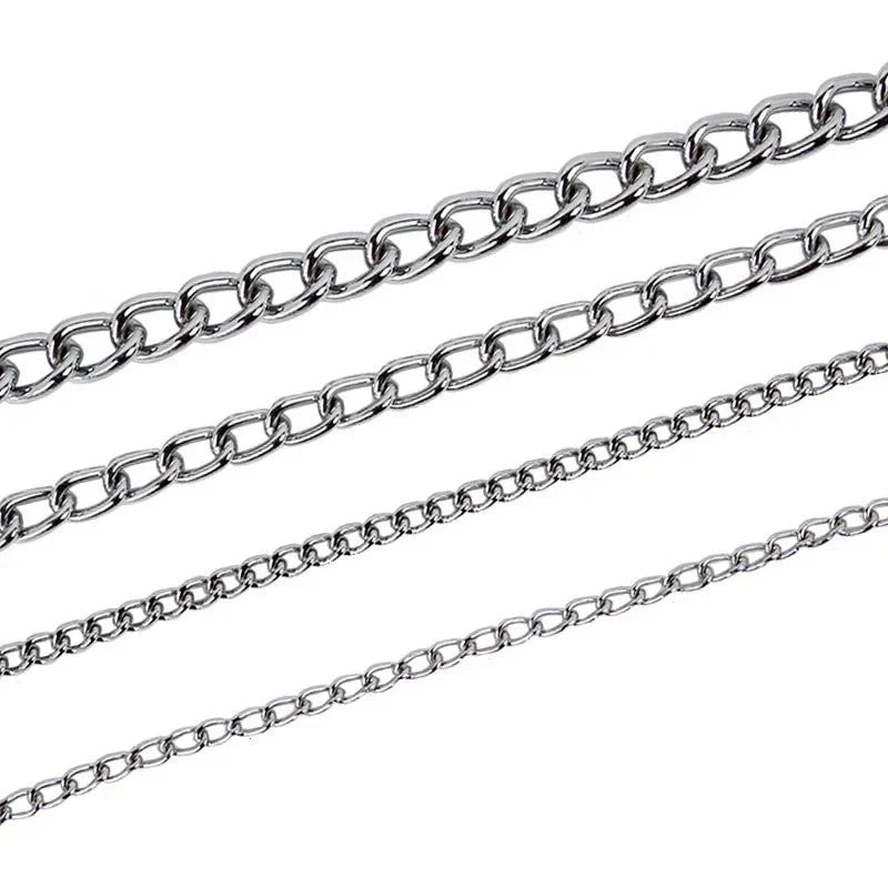 Dog Slip Chain Collar Stainless Steel Training S M L XL No-Pull Correction Choke Chain All Weather Rust-Proof | Koossa