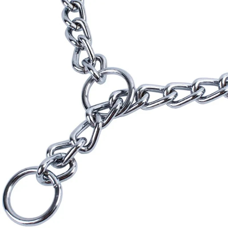 Dog Slip Chain Collar Stainless Steel Training S M L XL No-Pull Correction Choke Chain All Weather Rust-Proof | Koossa