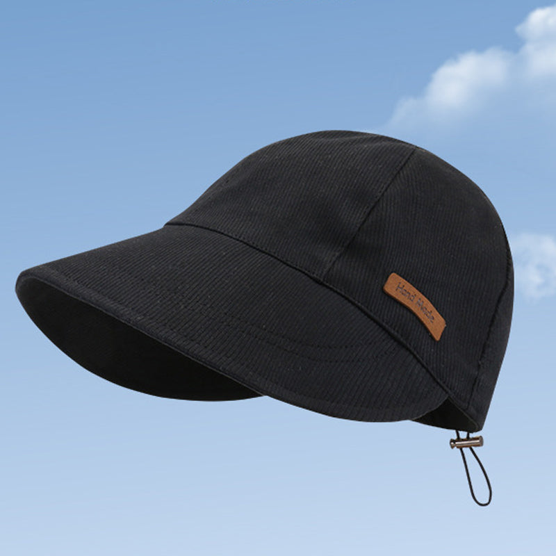 Women's Wide Brim Sun Hat — Foldable Travel Hat with Adjustable Fit for Beach & Garden | Koossa