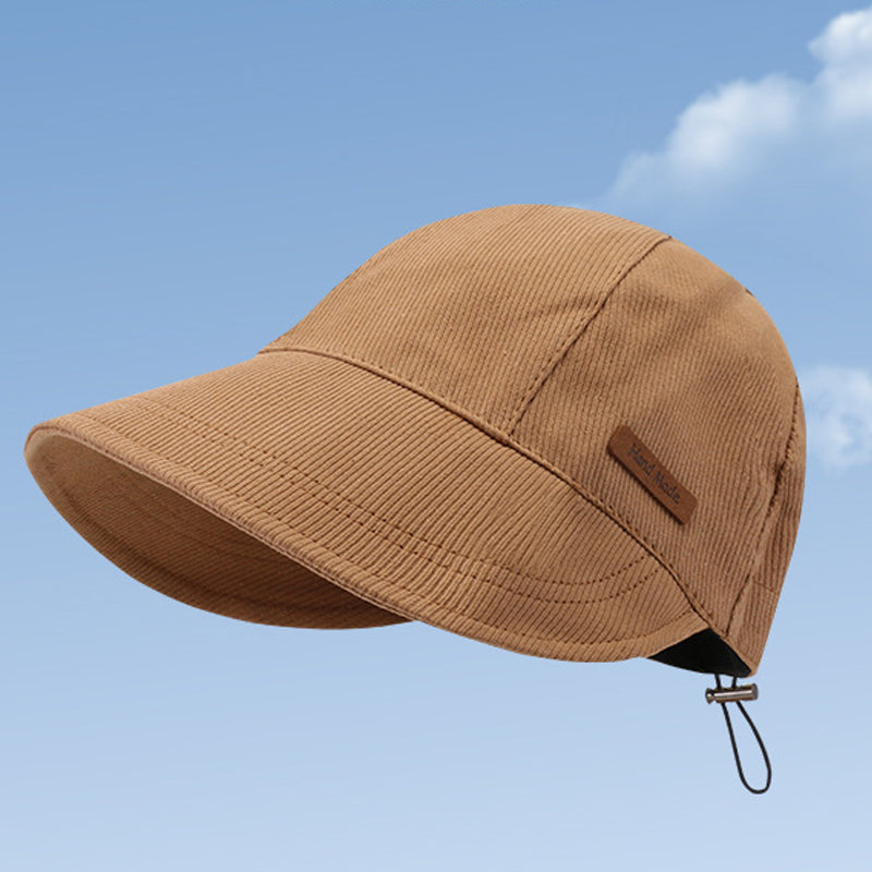 Women's Wide Brim Sun Hat — Foldable Travel Hat with Adjustable Fit for Beach & Garden | Koossa