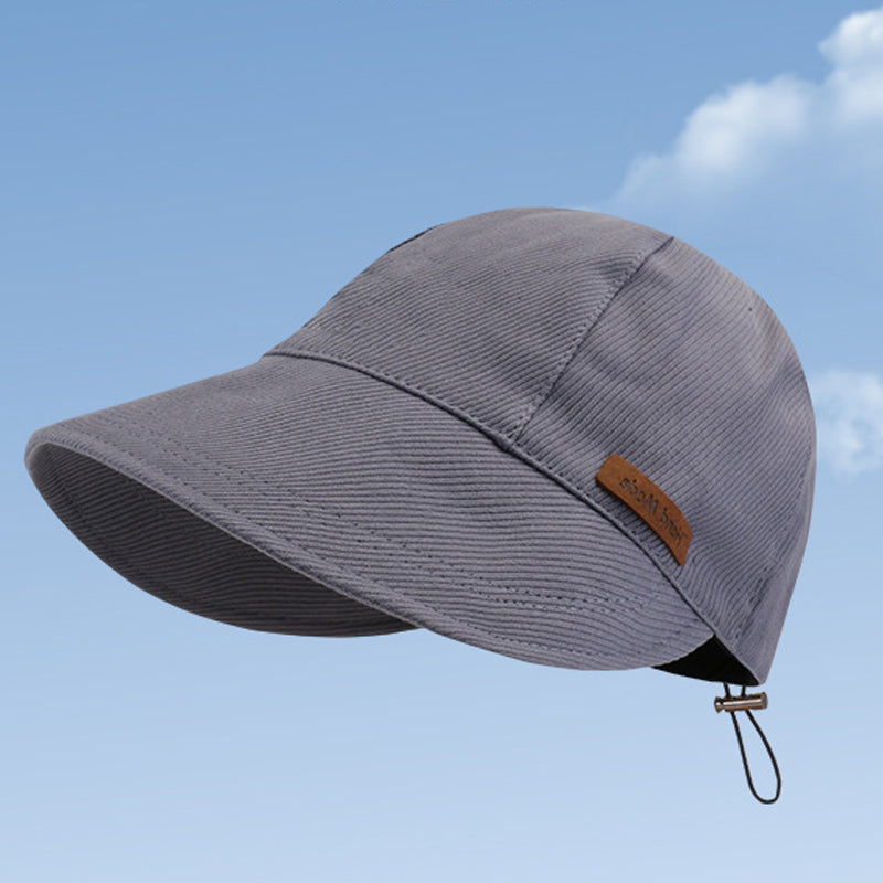 Women's Wide Brim Sun Hat — Foldable Travel Hat with Adjustable Fit for Beach & Garden | Koossa