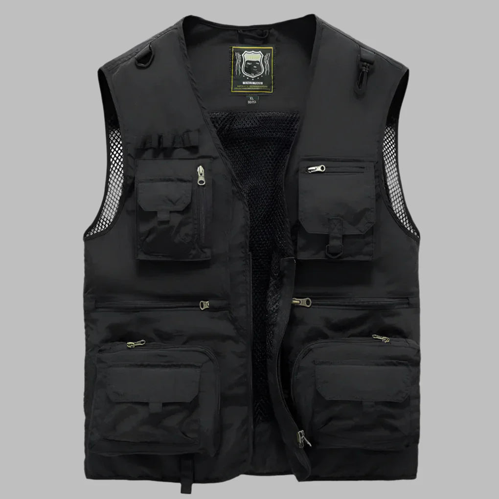 Women's Multi-Pocket Gilet — Lightweight Travel Waistcoat for Spring & Summer Outdoor Adventures | Koossa