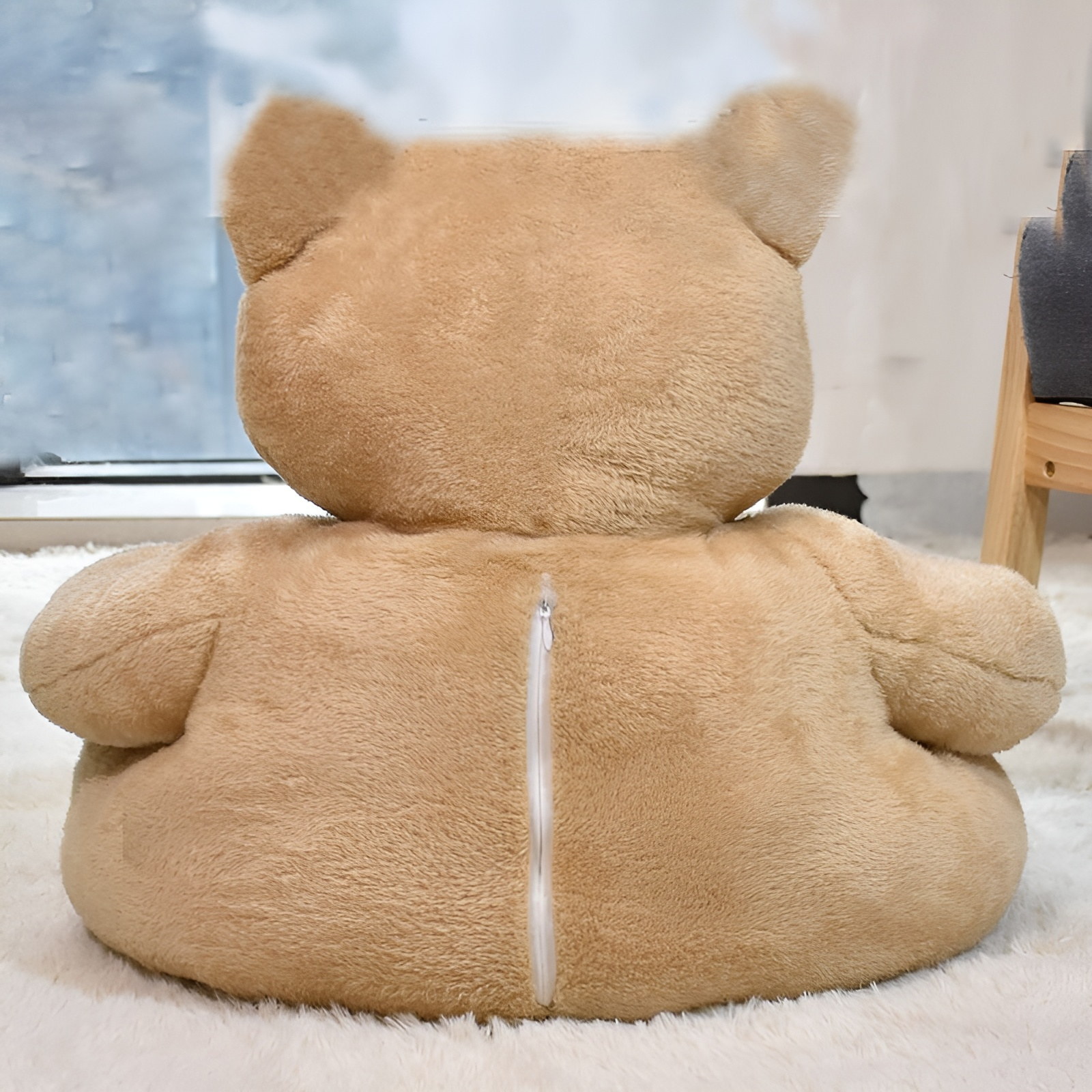 Dog Cat Bed Teddy Bear Plush Small Medium Large Cat Pet Cushion Washable Soft Cosy Round | Koossa