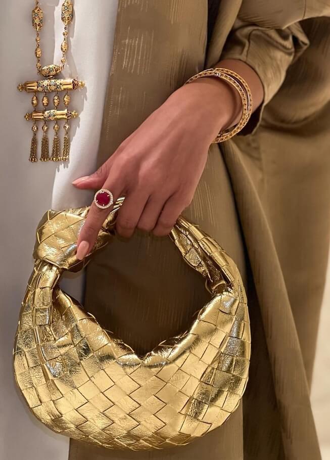 Women's Woven Mini Handbag — Elegant Compact Bag for Day & Evening Occasions | Koossa
