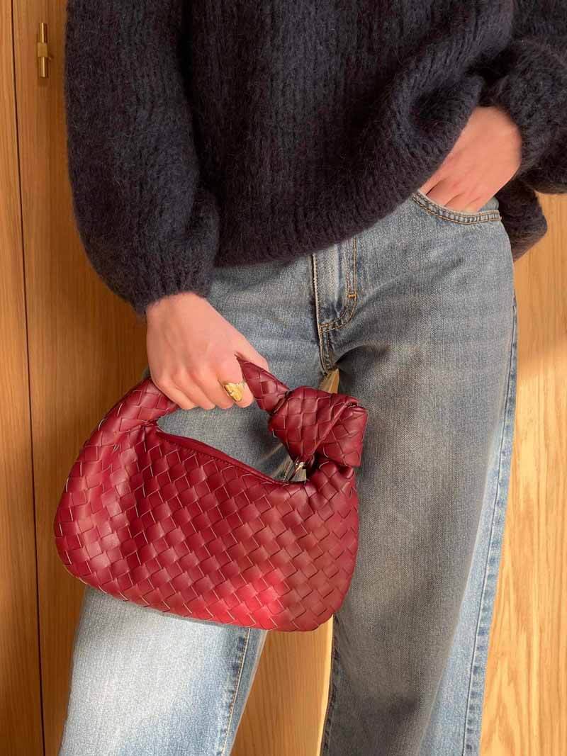 Women's Woven Mini Handbag — Elegant Compact Bag for Day & Evening Occasions | Koossa
