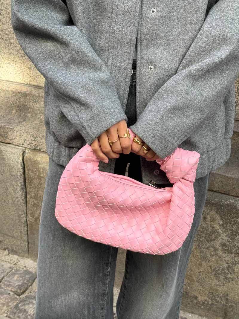 Women's Woven Mini Handbag — Elegant Compact Bag for Day & Evening Occasions | Koossa