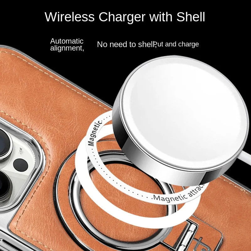 iPhone Case with Hidden Stand — Elegant Phone Cover for Business & Everyday Use | Koossa