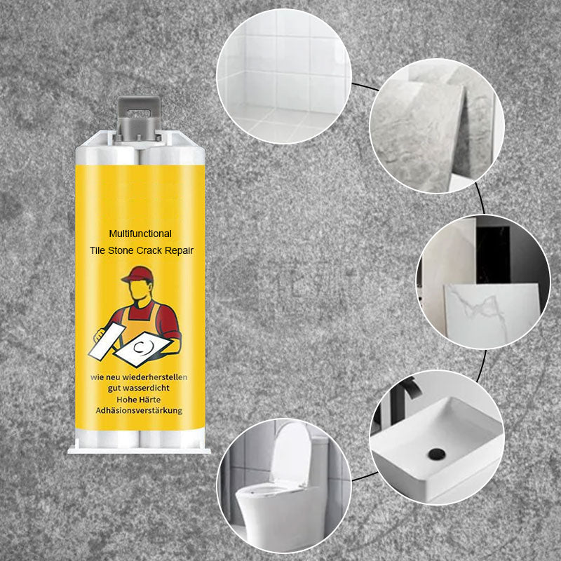 Surface Fix Compound for Ceramic Marble Granite Chips Cracks Scratches DIY Home Improvement Floor Wall Kitchen Bathroom Patio Countertop | Lonoma