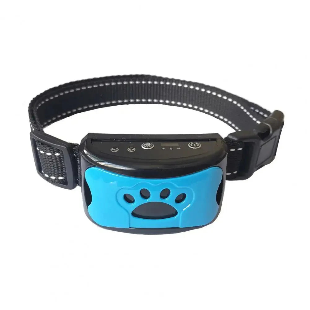 Dog Bark Collar Beep Vibration Rechargeable USB Adjustable 4.7–22 in 7 Sensitivity Levels Anti-Bark Training | Koossa