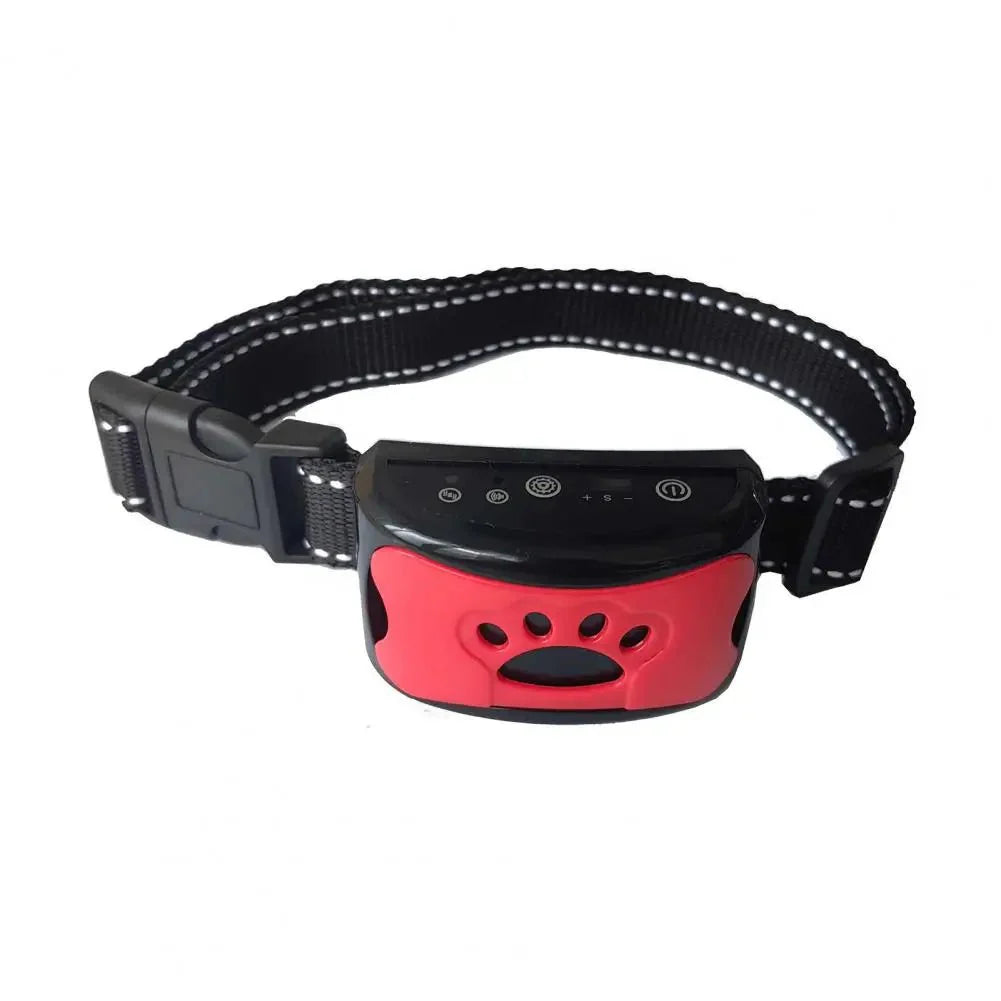Dog Bark Collar Beep Vibration Rechargeable USB Adjustable 4.7–22 in 7 Sensitivity Levels Anti-Bark Training | Koossa