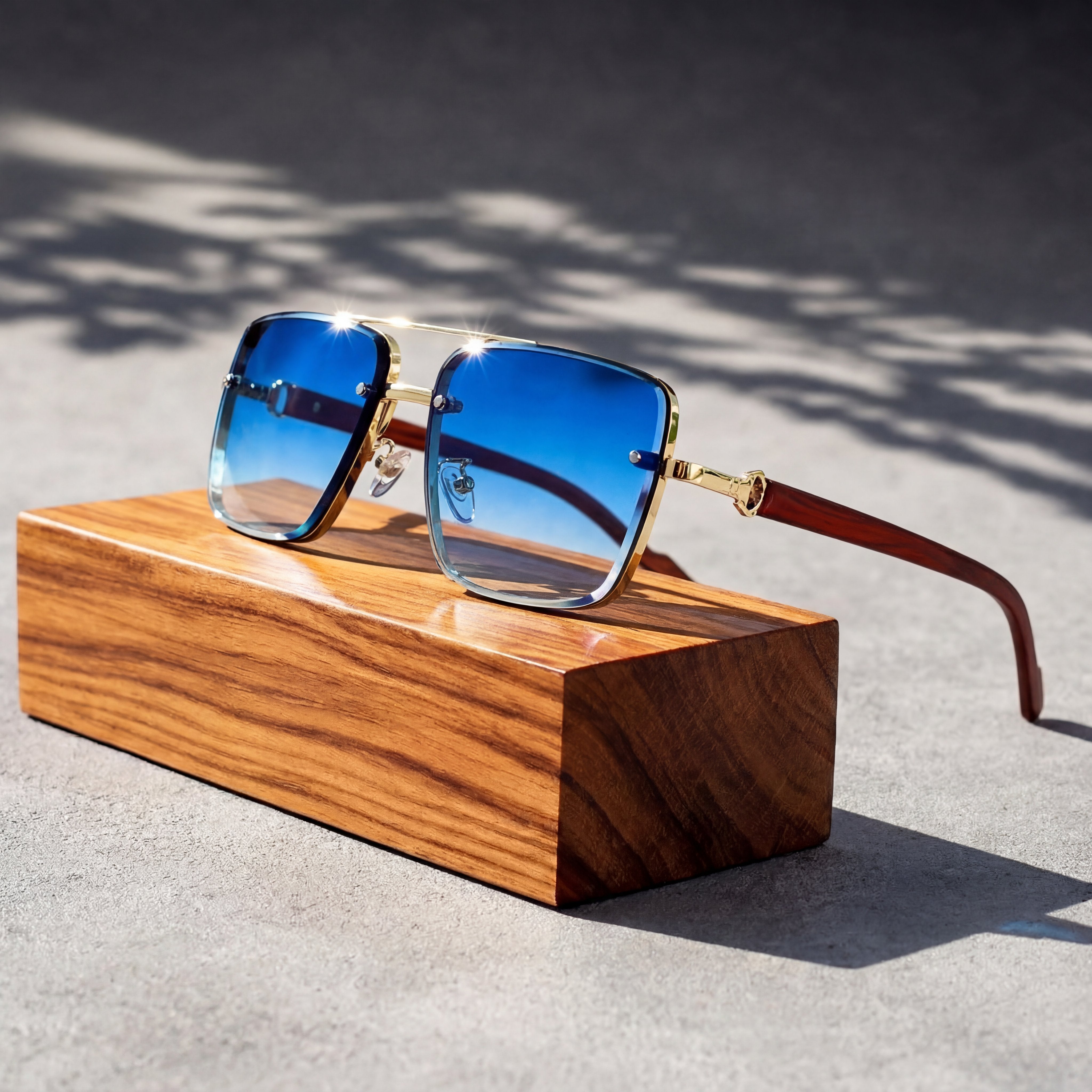 Aviator Sunglasses with UV400 Protection – Classic Metal Frames with Gradient Lenses in Five Timeless Shades | Koossa