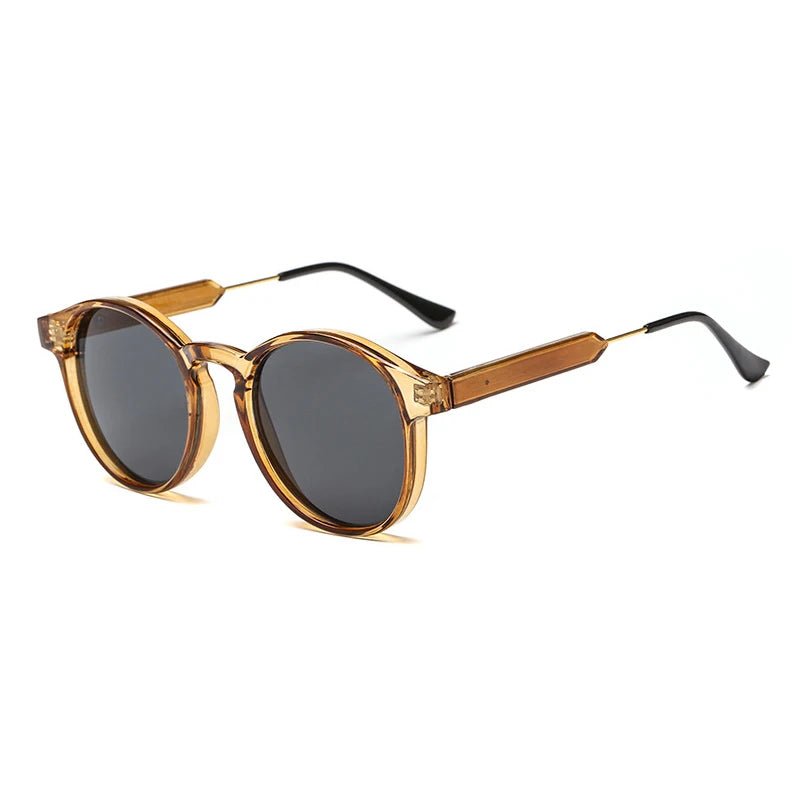 Circular Frame Sunglasses with UV Protection in Seven Classic Shades | Koossa