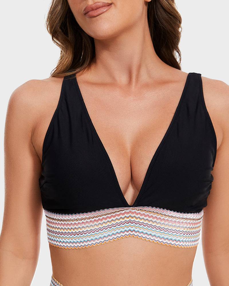Women's High-Waisted Bikini Set — Tummy Control Two-Piece Swimsuit for Beach Holidays & Poolside Confidence | Koossa