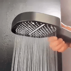 Pommeau de douche haute pression avec filtration intégrée pour jet puissant économie d'eau et confort | Koossa