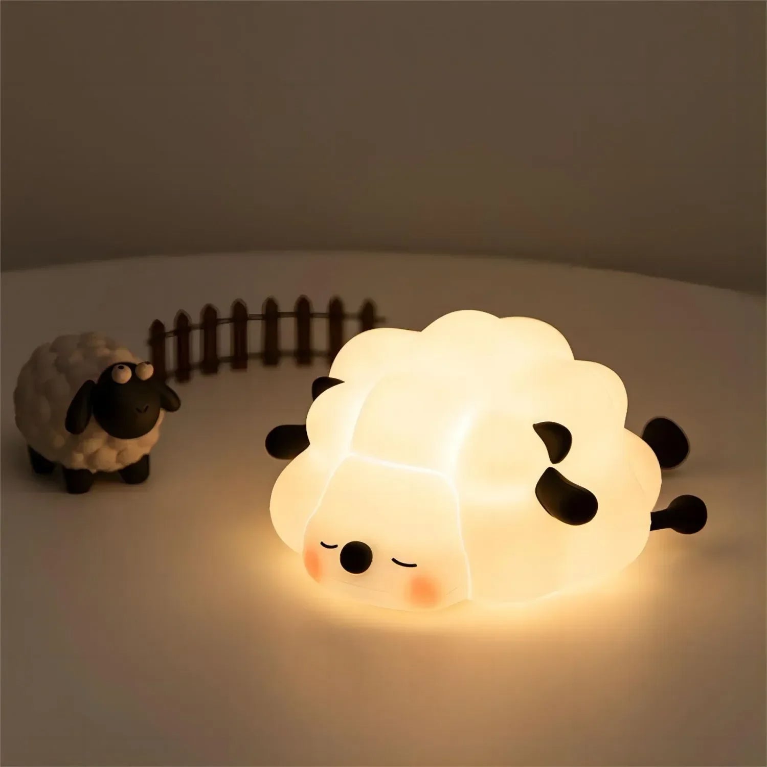 Veilleuse douce enfant en silicone avec minuteur 30 min lumière apaisante chambre nuit anti-peur portable | Koossa