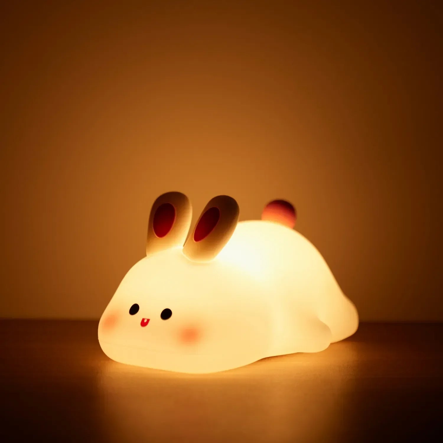 Veilleuse douce enfant en silicone avec minuteur 30 min lumière apaisante chambre nuit anti-peur portable | Koossa