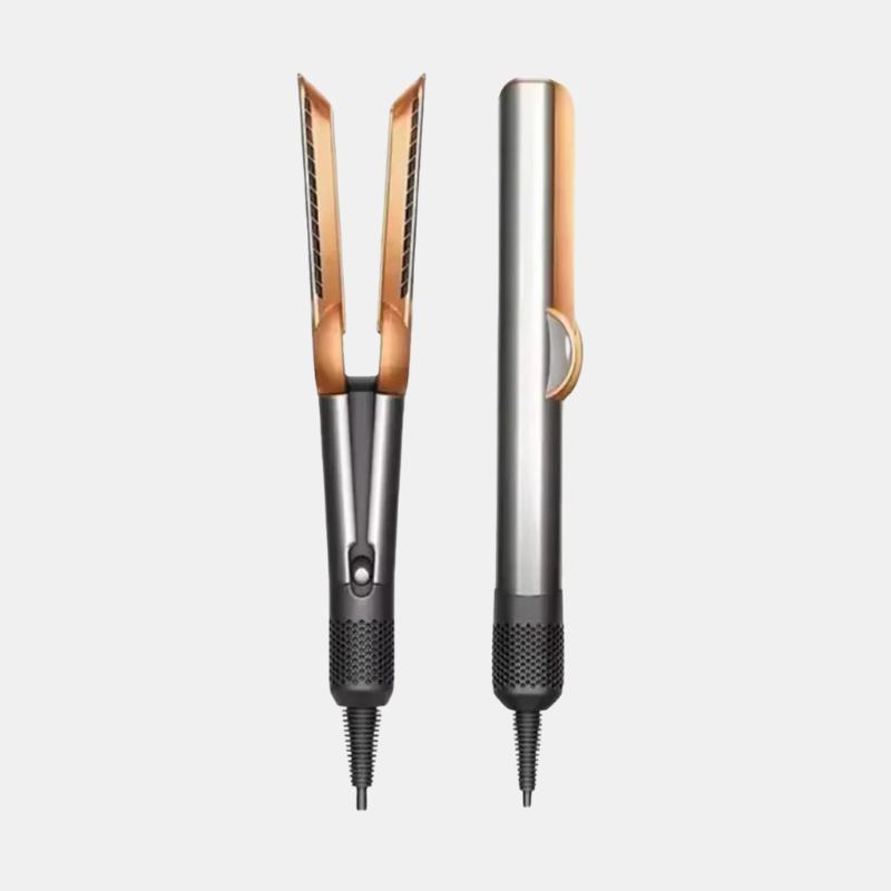 Sèche-Cheveux Lisseur 2-en-1 Céramique Tourmaline 1200 W Brosse Soufflante Styling Tous Types Cheveux Voyage | Koossa