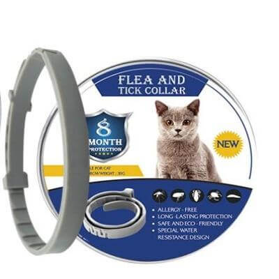 Collier Antiparasitaire Naturel pour Chiens et Chats – Protection 8 Mois – Réglable – Sans Produit Chimique | Koossa