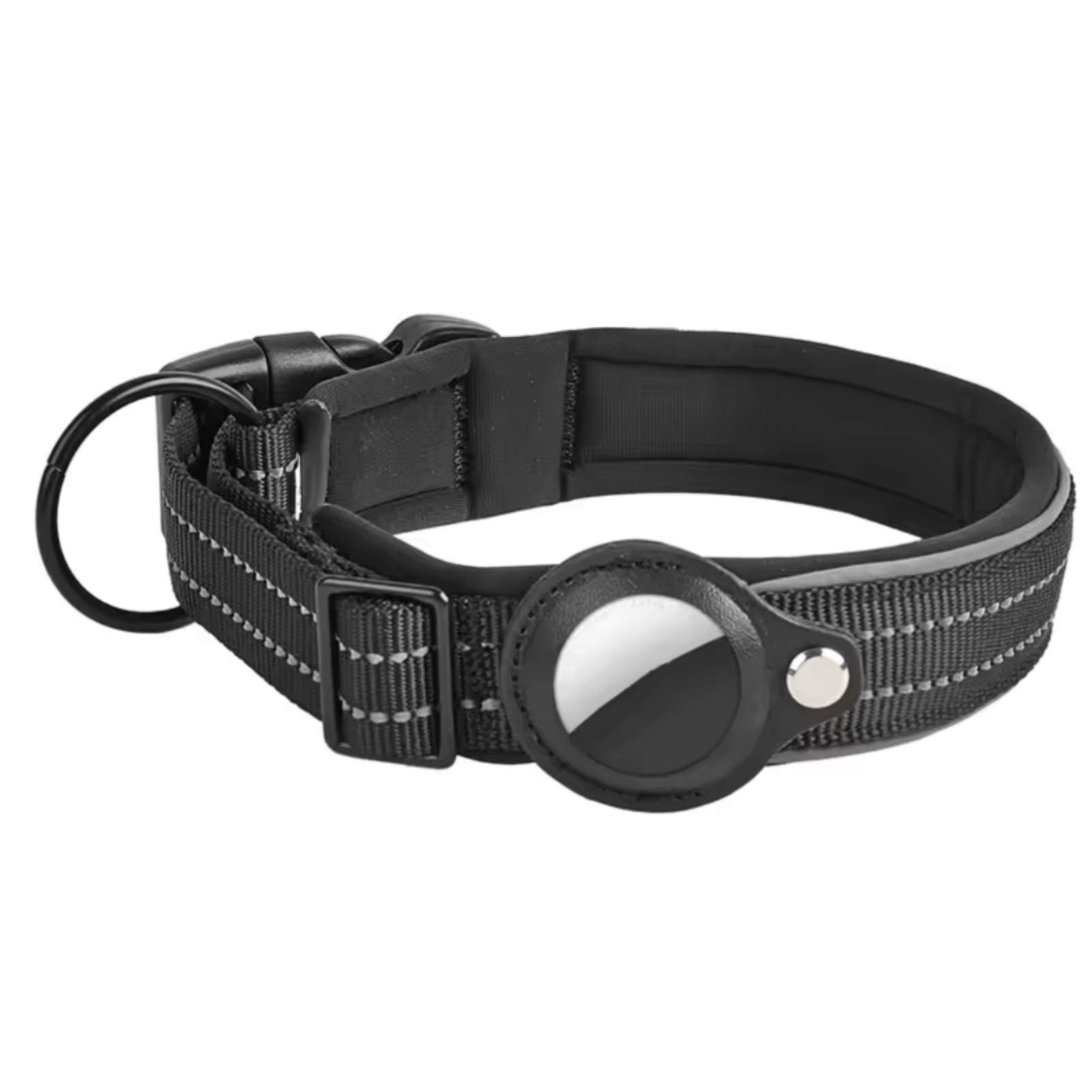 Pet Tracker Android Bluetooth No SIM GPS 8-10 Month Battery Reflective Nylon Collar Dog Locator 60-80dB | Koossa