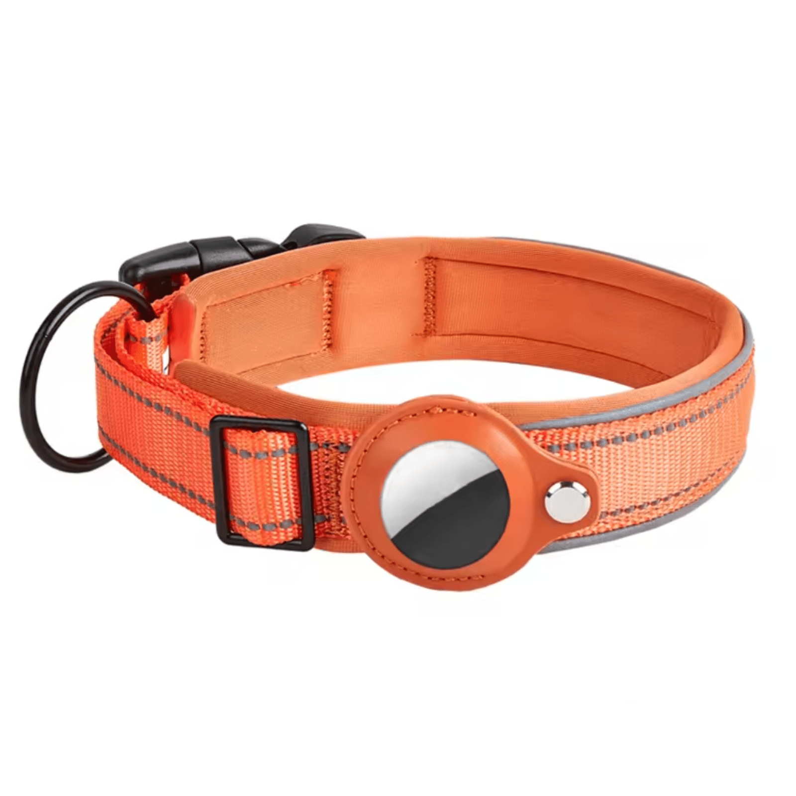Pet Tracker Android Bluetooth No SIM GPS 8-10 Month Battery Reflective Nylon Collar Dog Locator 60-80dB | Koossa