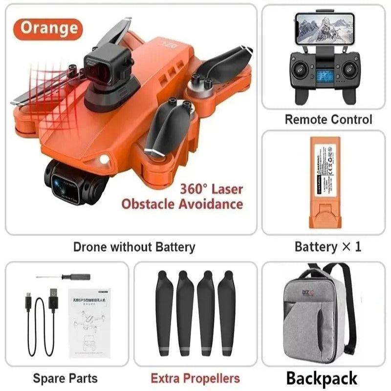 Drone Caméra 8K Double Objectif GPS Moteurs Brushless Vol Stabilisé Professionnel Photographie Aérienne | Koossa