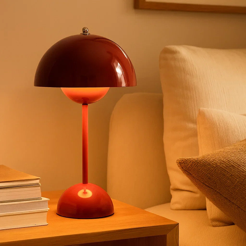 Lampe à poser LED tactile dimmable – Design épuré scandinave lumière chaleureuse bureau chevet ambiance | Koossa