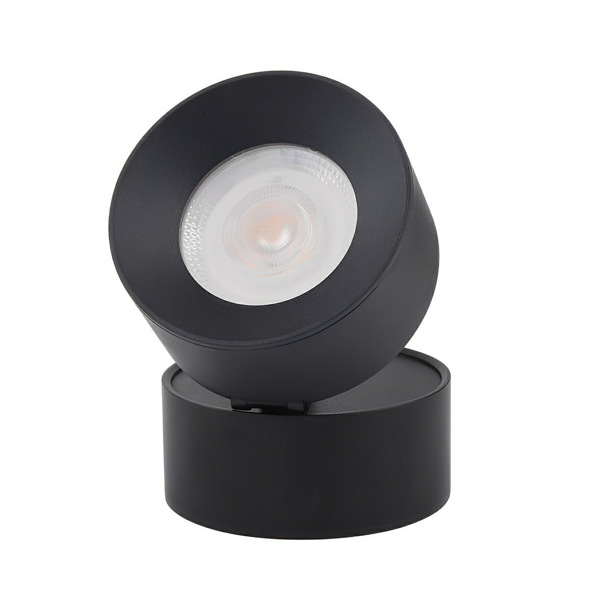 Outdoor LED Wall Spotlight, Adjustable Head Black Cast Aluminum IP65 Light for Patio, Garden, Porch, Entryway, Landscape & Walkway | Lonoma