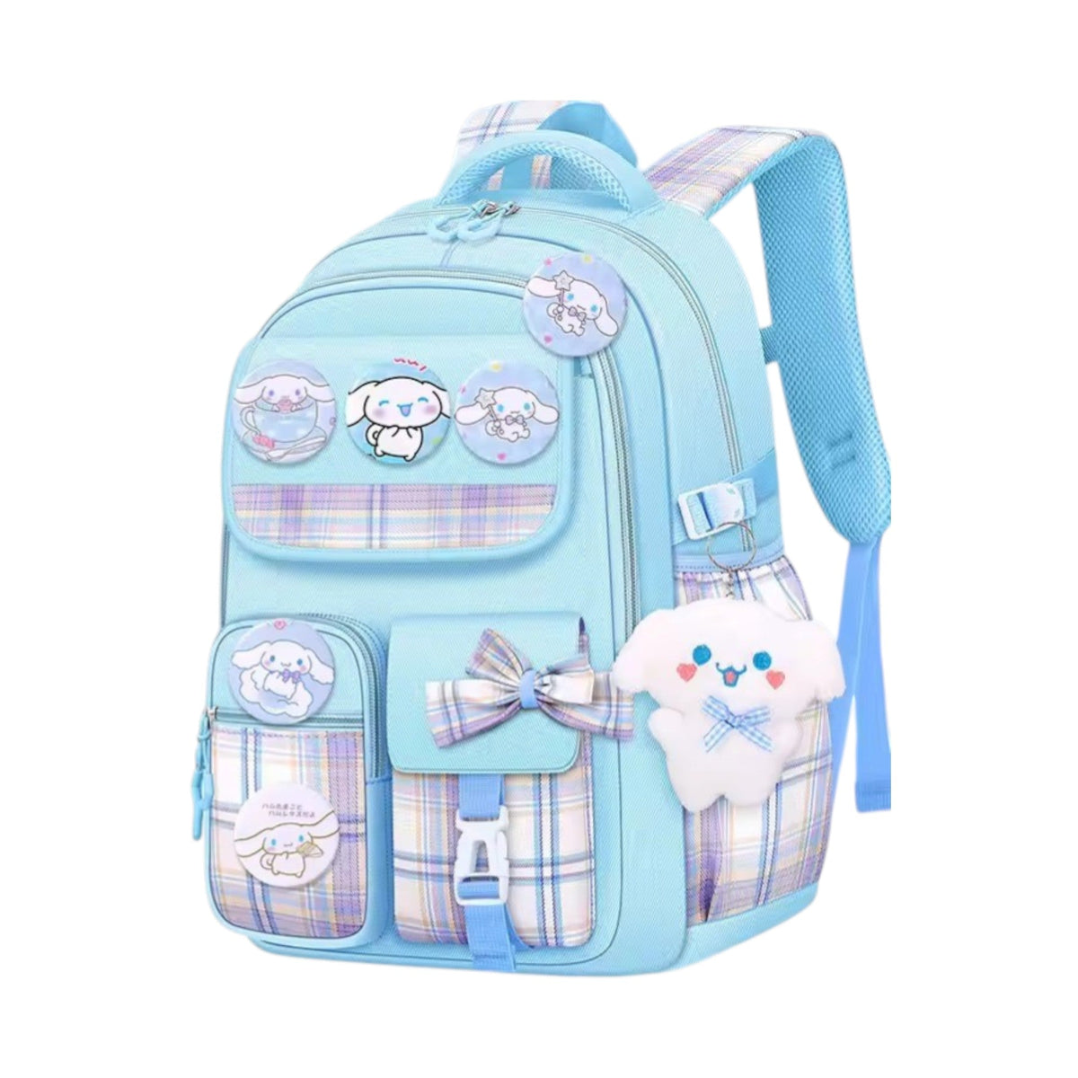 Girls School Backpack Lightweight Padded Straps Ergonomic Support Ages 8-16 Purple Pink Black Blue for Middle School | Lonoma