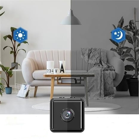 Caméra de surveillance WiFi compacte 1080P Full HD intérieur extérieur détection mouvement vision nocturne IP65 | Koossa