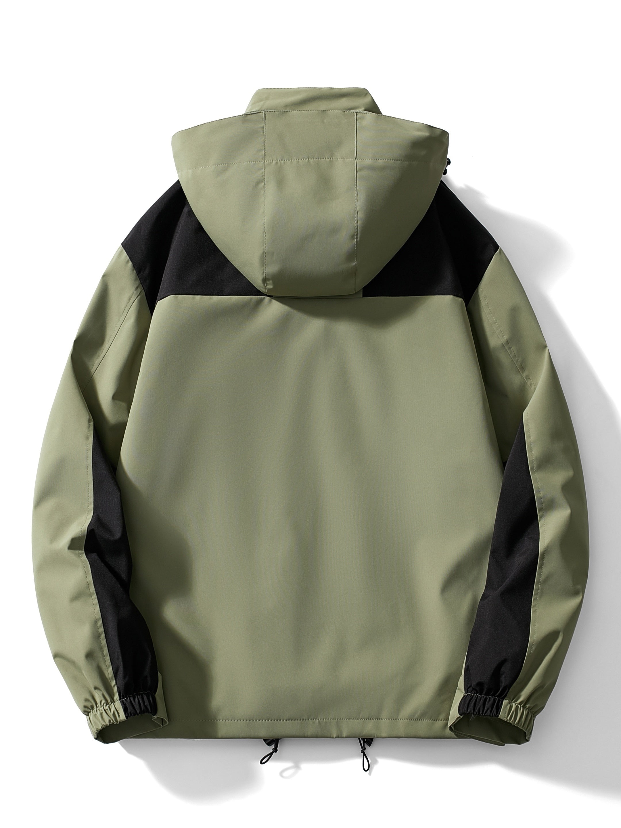 Women's Hooded Winter Jacket — Waterproof Windproof Coat in Black Grey Green Khaki | Koossa