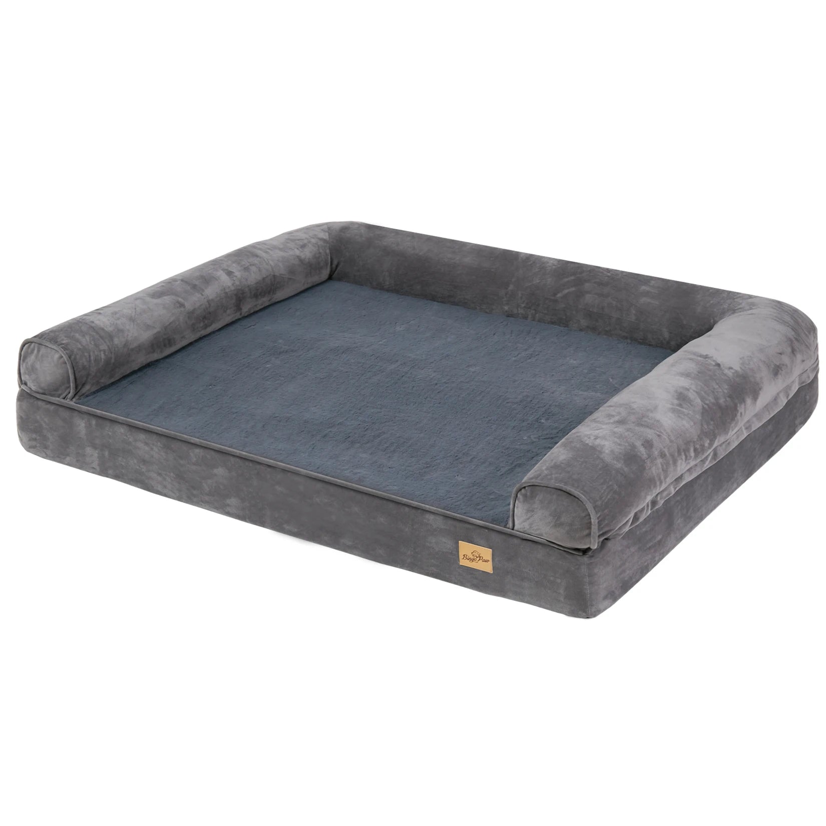 Dog Bed Memory Foam Orthopaedic Bolster L XL Waterproof Washable Large Dogs Joint Support Anti-Slip Sofa Bed | Koossa