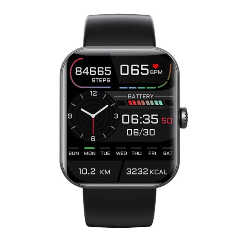 Non-Invasive Glucose Monitoring Smartwatch — Health Tracker with Heart Rate & Blood Pressure for Wellness | Koossa