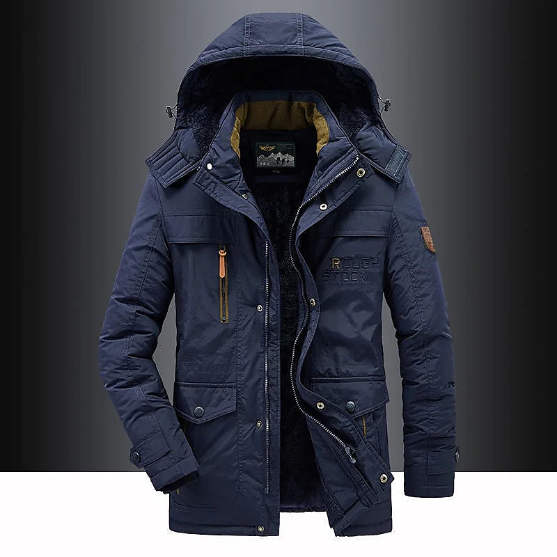 Women's Quilted Parka Jacket — Warm Insulated Winter Coat with Hood for Everyday & Outdoor Wear | Koossa