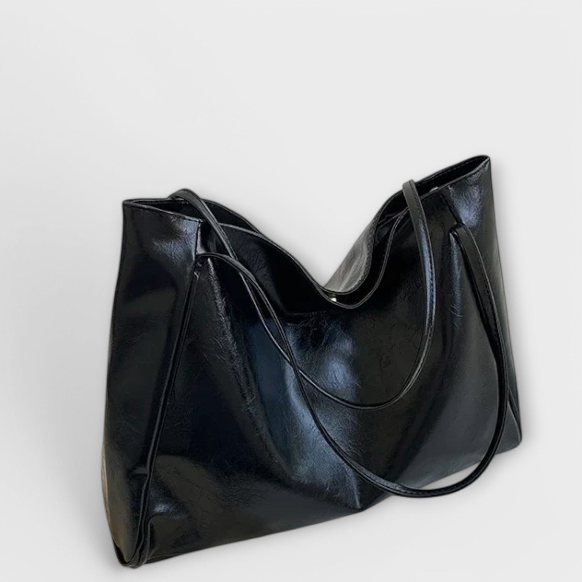 Structured Leather Shoulder Handbag in Classic Colours for Everyday Elegance | Timeless Design | City-Ready Accessory | Professional & Casual Wear | Koossa