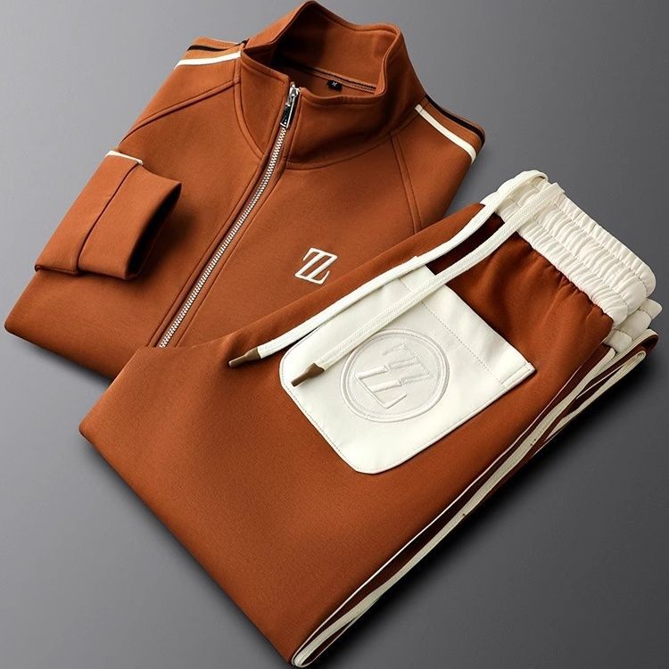 Men's Zip-Up Tracksuit in Four Versatile Colours for Active and Casual Wear | Koossa